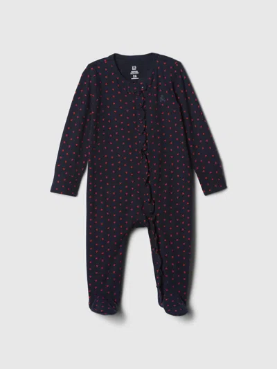 Gap Baby First Favorites One-piece In Dark Night Blue