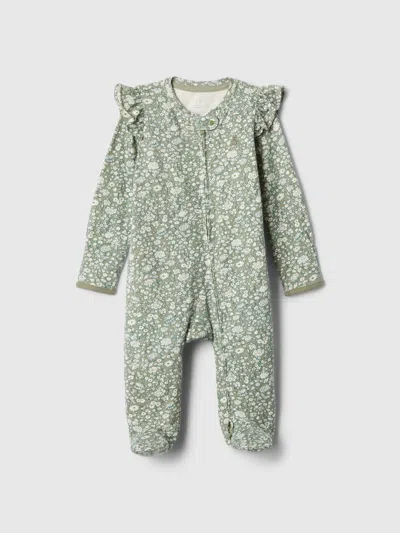 Gap Baby First Favorites One-piece In Green Floral