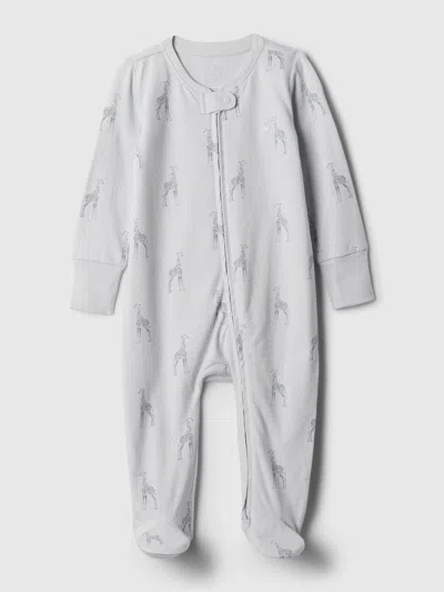 Gap Kids' Baby First Favorites One-piece In Gray
