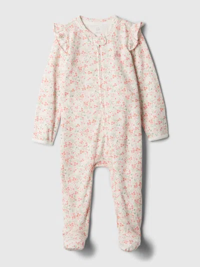 Gap Kids' Baby First Favorites One-piece In Pink Floral