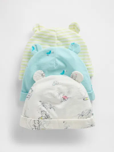 Gap Kids' Baby First Favorites Organic Cotton Beanie (3-pack)