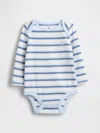 Gap Baby First Favorites Organic Cotton Bodysuit In Blue