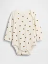 Gap Baby First Favorites Organic Cotton Bodysuit In White