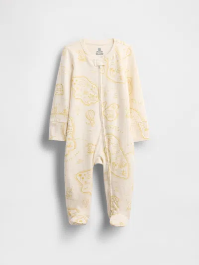 Gap Baby First Favorites Organic Cotton Footed One-piece