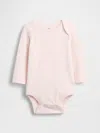 Gap Baby First Favorites Organic Cotton Graphic Bodysuit In Pink