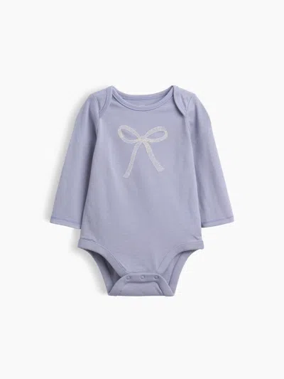 Gap Baby First Favorites Organic Cotton Graphic Bodysuit In Blue