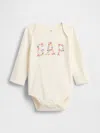 Gap Baby First Favorites Organic Cotton Graphic Bodysuit In Red