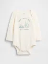 Gap Baby First Favorites Organic Cotton Graphic Bodysuit In White
