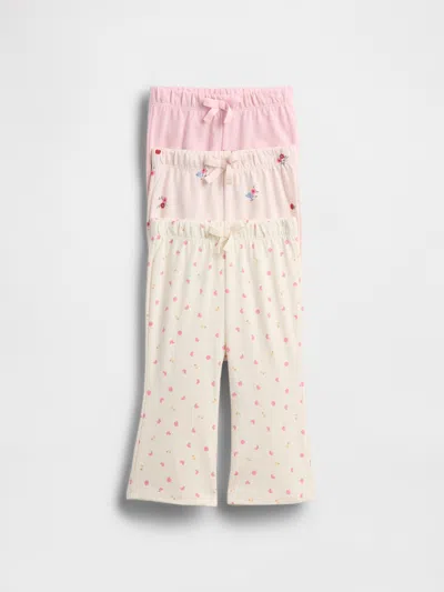 Gap Baby First Favorites Organic Cotton Pants (3-pack) In Multi