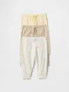 Gap Baby First Favorites Organic Cotton Pull-on Pants (3-pack) In Duck Print