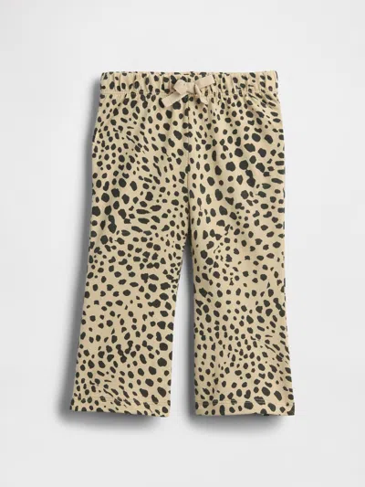 Gap Baby First Favorites Organic Cotton Pull-on Pants In Brown