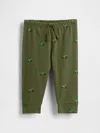 Gap Baby First Favorites Organic Cotton Pull-on Pants In Green