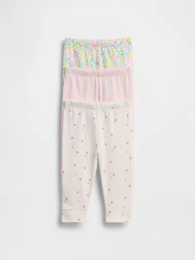 Gap Kids' Baby First Favorites Organic Cotton Pull-on Pants (multi-pack)