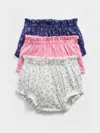 Gap Baby First Favorites Organic Cotton Ruffle Shorts (3-pack)