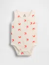 Gap Baby First Favorites Pocket Tank Bodysuit In Crab Print