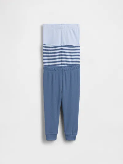 Gap Kids' Baby First Favorites Pull-on Pants (3-pack) In Blue