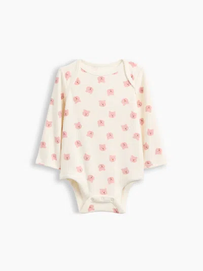 Gap Baby First Favorites Softspun Bodysuit In Primitive Pink