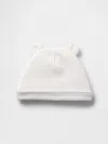 Gap Baby First Favorites Supima® Bear Hat In Off White
