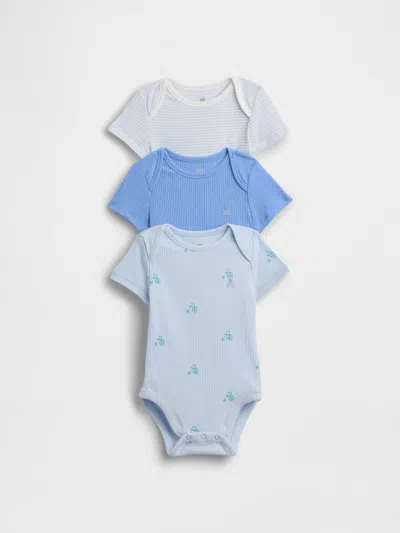 Gap Baby First Favorites Tinyrib Bodysuit (3-pack) In Multi