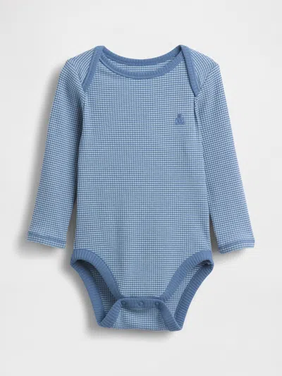 Gap Kids' Baby First Favorites Tinyrib Bodysuit In Blue