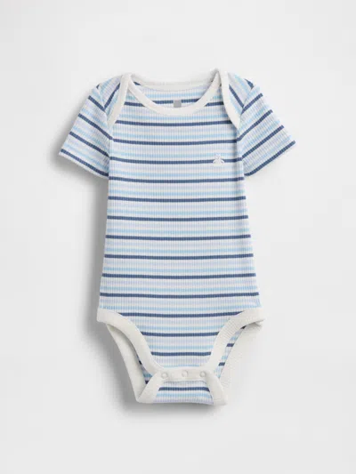 Gap Kids' Baby First Favorites Tinyrib Bodysuit In Blue