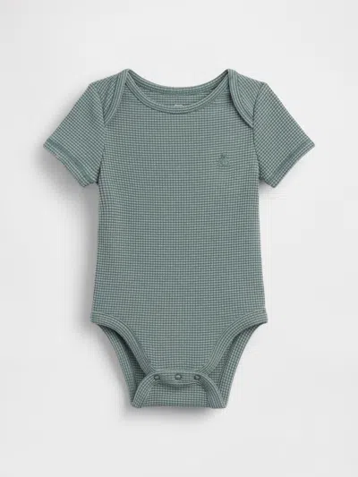 Gap Kids' Baby First Favorites Tinyrib Bodysuit In Green
