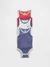 Gap Baby First Favorites Tinyrib Tank Bodysuit (3-pack)