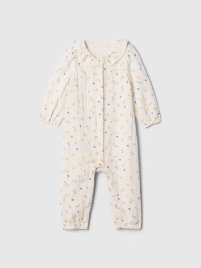 Gap Baby Gauze Heart One-piece In Hearts