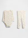 Gap Baby Grow-with-me Tinyrib Outfit Set