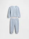 Gap Baby Marled Sweater Outfit Set In Blue