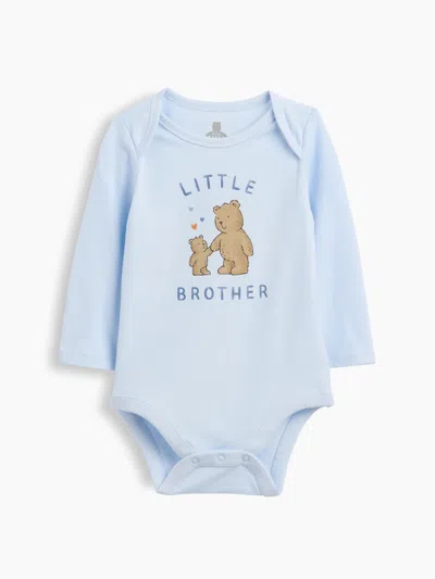 Gap Baby Organic Cotton Family Graphic Bodysuit In Little Brother