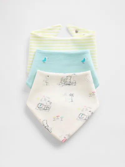 Gap Baby Organic Cotton First Favorites Bandana Bib (3-pack)