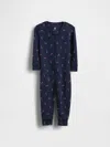 Gap Baby Organic Cotton One-piece In Blue