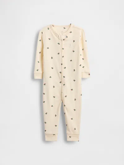 Gap Kids' Baby Organic Cotton One-piece In Neutral