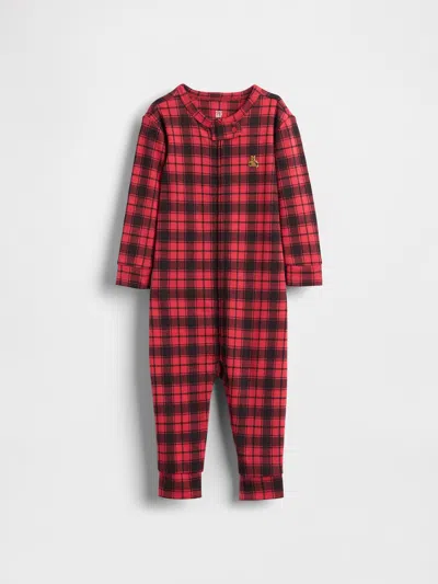 Gap Kids' Baby Organic Cotton One-piece In Red