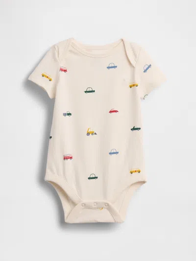 Gap Baby Organic Cotton Print Bodysuit In Cars