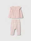 Gap Baby Outfit Set In Misty Rose Pink