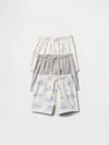 Gap Baby Peter Rabbit™ First Favorites Organic Cotton Pull-on Shorts (3-pack) In Toile