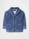 Gap Baby Peter Rabbit™ Knit Denim Shawl Cardigan In Medium Wash