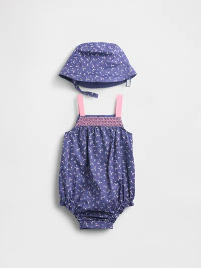 Gap Baby Poplin Bubble Outfit Set