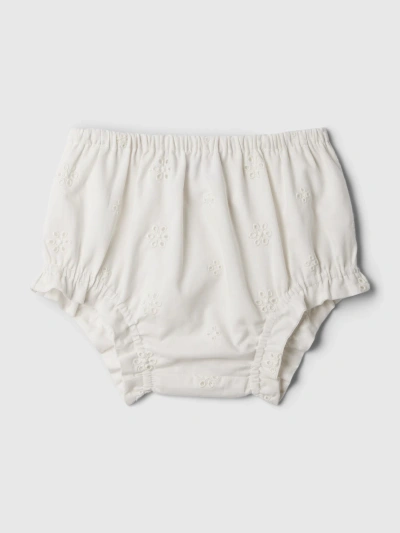 Gap Kids' Baby Print Diaper Cover In Off White