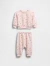 Gap Baby Quilted Outfit Set In Pink