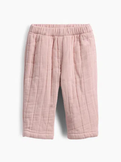 Gap Baby Quilted Pull-on Pants In Pink
