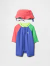 Gap Baby Rash Guard Swim Set In Colorblock