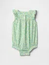 Gap Baby Ruffle Shorty One-piece In Lemon Print