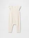 Gap Baby Ruffle Sweater One-piece In Ivory Frost