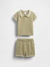 Gap Baby Sweater Polo Shirt Outfit Set