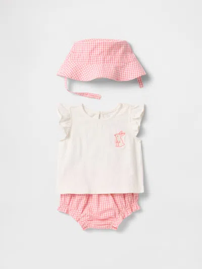 Gap Kids' Baby Three-piece Outfit Set In Bunny