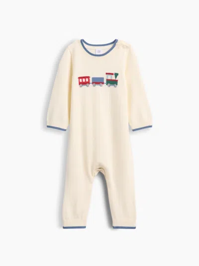 Gap Baby Train Sweater One-piece In Nude