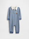 Gap Baby Vintagesoft Varsity Bear Logo One-piece In Multi